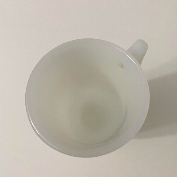 Vintage Walt Disney World Productions Nurse Milk Glass Coffee Mug Flaws - Picture 9 of 16